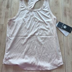 Blush Ribbed Tank Top